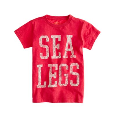 Boys' sea legs tee