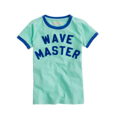 Boys' wave master ringer tee