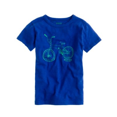 Boys' Bedford bike shop tee