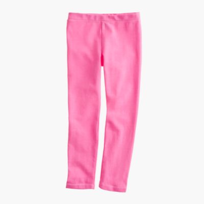 Girls' everyday leggings in neon
