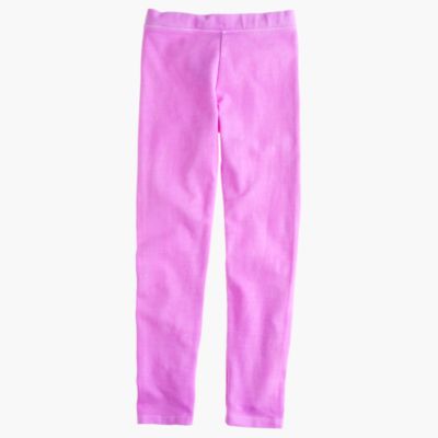 Girls' everyday leggings in neon
