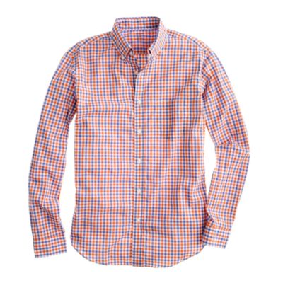 Secret Wash lightweight shirt in Galland check