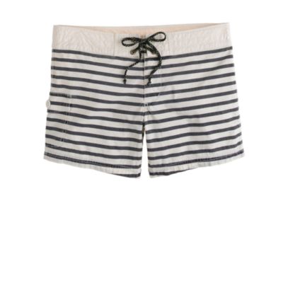 Surf stripe board shorts