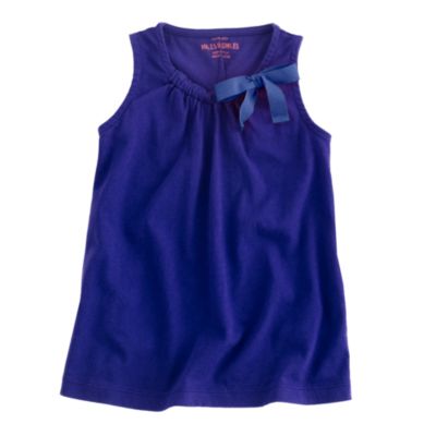 Girls' take a bow tank