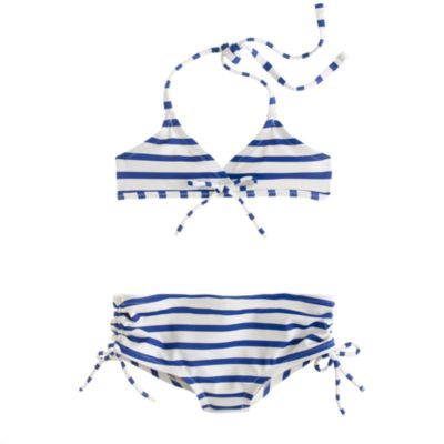 Girls' bikini set in stripe