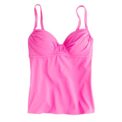 Ruched french swing top