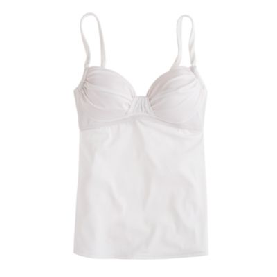 Ruched french swing top