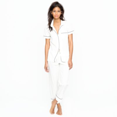 Vintage short-sleeve pajama set