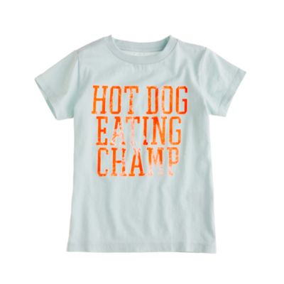 Boys' hot dog contest tee