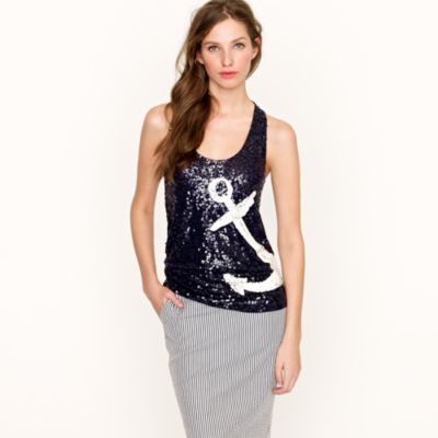 Sequin anchor tank