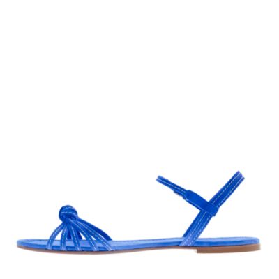 Ready-or-not suede sandals