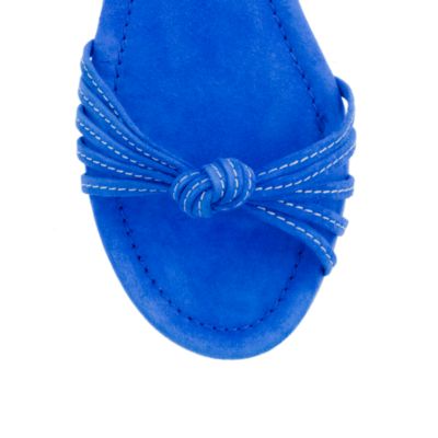 Ready-or-not suede sandals