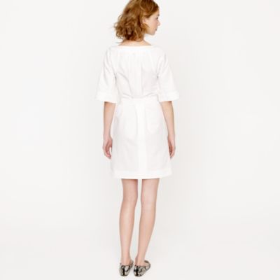 Bateau trench dress