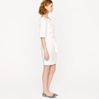 Bateau trench dress