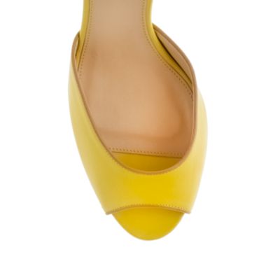 Lara peep-toe heels