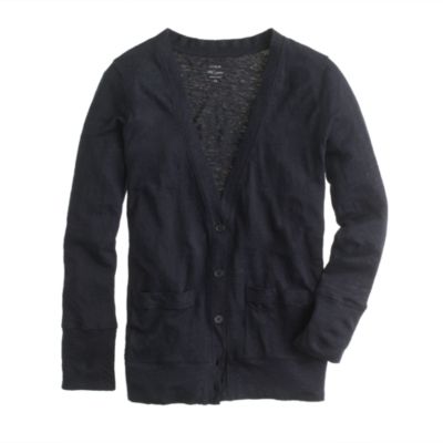 Whisper linen cardigan