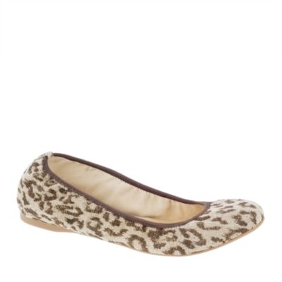 Lula leopard ballet flats