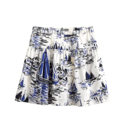 Girls' sailboat skirt