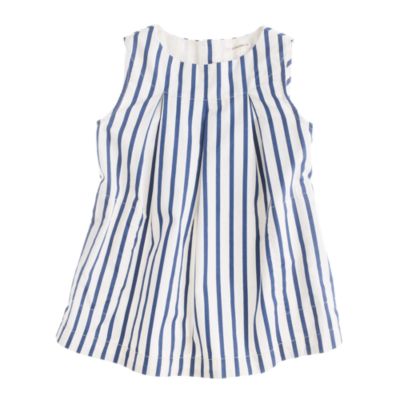Girls' stripe tunic