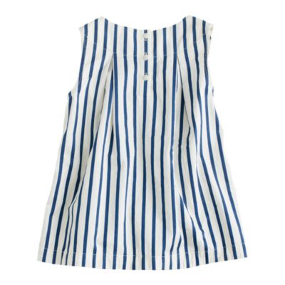 Girls' stripe tunic