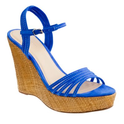 Bette suede platform wedges