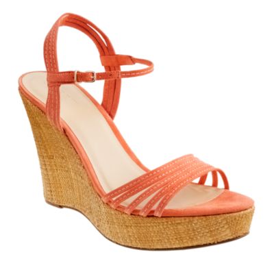 Bette suede platform wedges