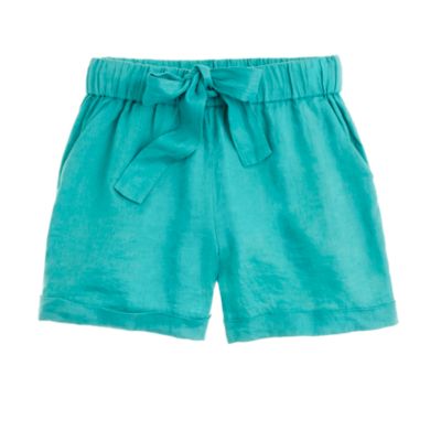 Linen bow 
short