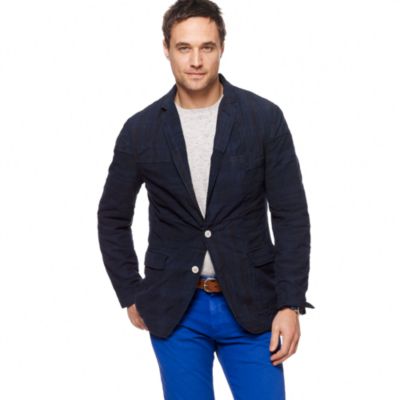 Ludlow sportcoat in patchwork plaid