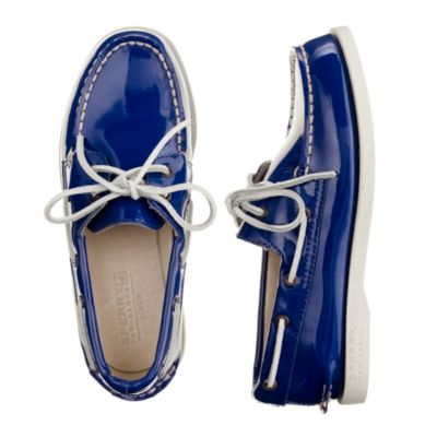 Girls' Sperry Top-Sider&reg; Authentic Original patent boat shoes