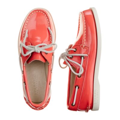 Girls' Sperry Top-Sider&reg; Authentic Original patent boat shoes