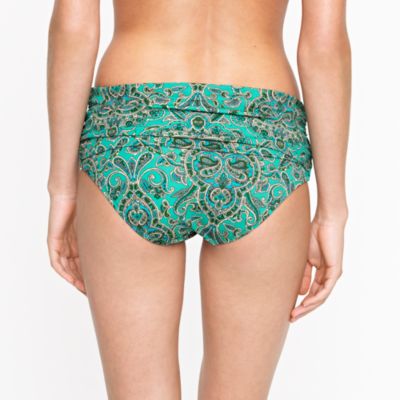 Caspian paisley high-waist brief