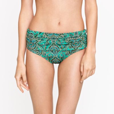 Caspian paisley high-waist brief