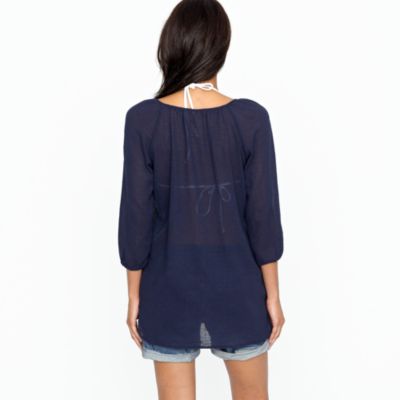 Whisper gauze beachcomber tunic