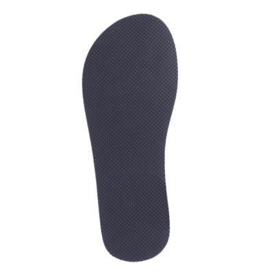 Stripe flip-flops