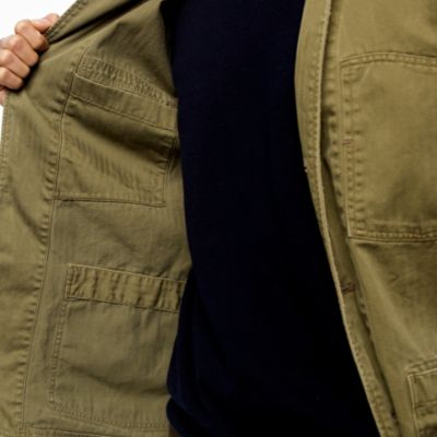 Herringbone worker jacket
