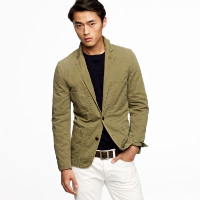 Herringbone worker jacket