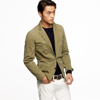 Herringbone worker jacket