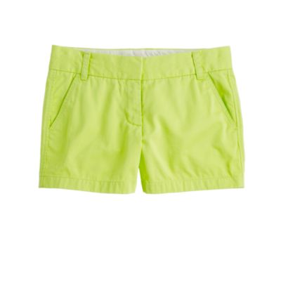 4" chino short