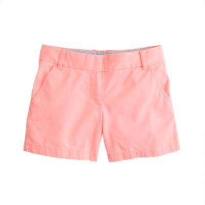 4" chino short