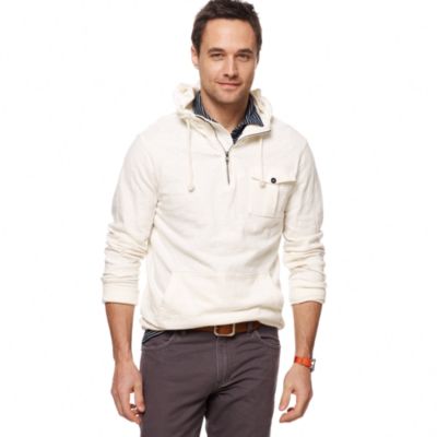 Heavyweight half-zip hoodie