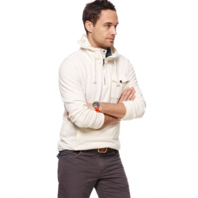 Heavyweight half-zip hoodie