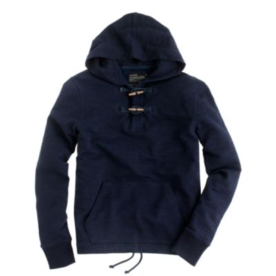 Fleece toggle hoodie