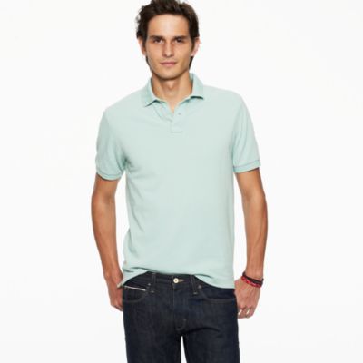 Tall repp piqu&eacute; polo