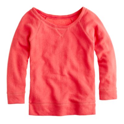 Summerlight terry pullover