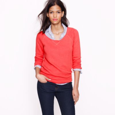Summerlight terry pullover