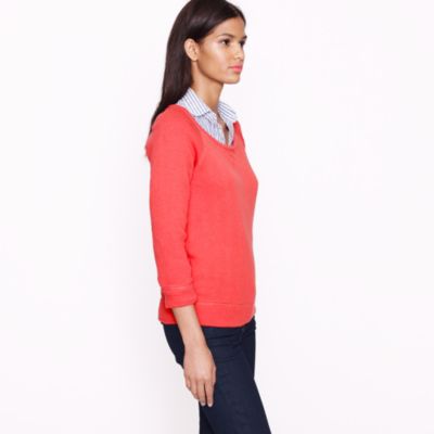 Summerlight terry pullover