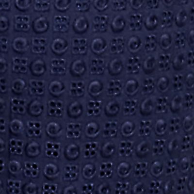 Caf&eacute; capri in domino eyelet