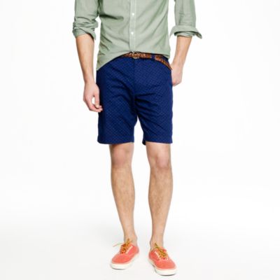 Stanton short in reverse mini-floral indigo