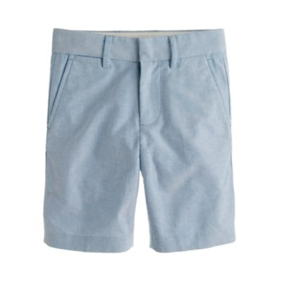 Boys' club short in oxford cloth