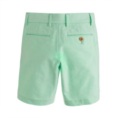 Boys' club short in oxford cloth